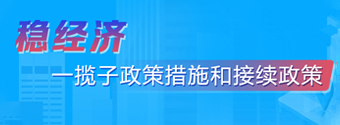 稳经济 一揽子政策措施和接续政策